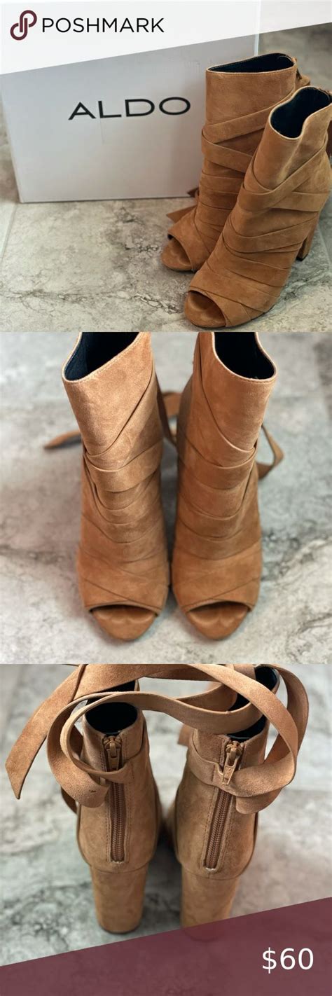 aldo heel boots.